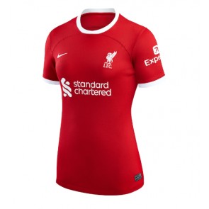 Liverpool Replica Home Stadium Shirt for Women 2023-24 Short Sleeve